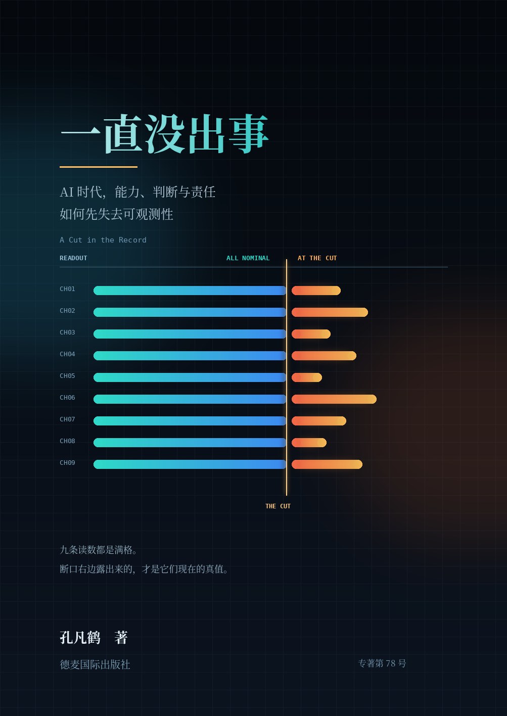 《一直没出事》封面