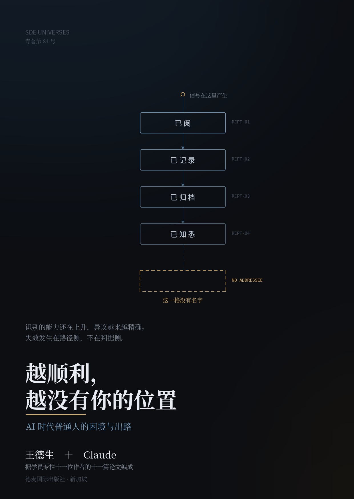 《越顺利,越没有你的位置》封面
